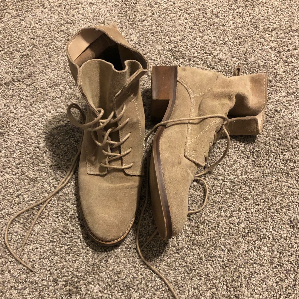 Lace-up Booties